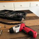 3.6 Volt Lithium-Ion Rechargeable Screwdriver with 45 Pieces Accessory Set - DT4944