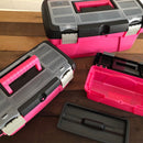 3 Piece Tool Box - Pink - DT5005P
