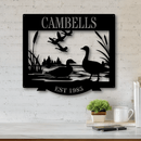 Duck Pond Monogram
