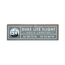 DUK2-LAT34M-N-1 | Wall Art Print on Real Wood
