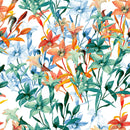 Modish Multicolored Flowers Wallpaper Tasteful