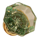 Glass Knob, Octagonal Shape