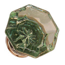 Glass Knob, Octagonal Shape