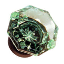 Glass Knob, Octagonal Shape