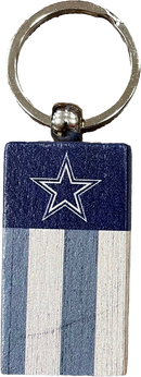 Dallas Cowboys Rectangle Flag Keychain