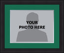 NHL Hockey Photo Picture Frame Kit - Dallas Stars (Green Matting, Silver Trim)