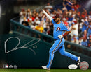 Darick Hall Runs The Bases Philadelphia Phillies Autographed Baseball Photo