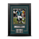 David Akers Kicking Action Philadelphia Eagles 8x10 Framed Football Photo with Engraved Autograph