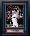 David Ortiz in Action Boston Red Sox 8" x 10" Framed Baseball Photo