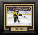 David Pastrnak Shooting Action Boston Bruins 8" x 10" Framed Hockey Photo