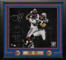 David Tyree Super Bowl XLII Catch New York Giants Autographed 16" x 20" Framed Blackout Photo