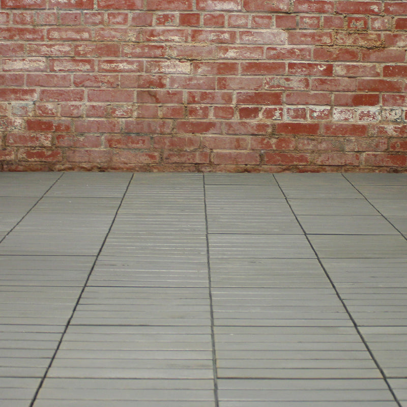 Modern Grey Straight Deck Tiles