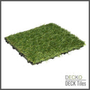 Deck Tiles - Premium WPC Interlocking | DECKO (11.8" x 11.8" x 0.8") - choose color - (One Piece)