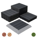 Deck Tiles - Premium WPC Interlocking | DECKO (11.8" x 11.8" x 0.8") - choose color - (One Piece)