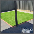 <b>Artificial Grass Tiles</b> - Premium Interlocking Turf | DECKO (11.8" x 11.8" x 0.8" tile) - (One Piece)