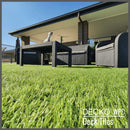 <b>Artificial Grass Tiles</b> - Premium Interlocking Turf | DECKO (11.8" x 11.8" x 0.8" tile) - (One Piece)