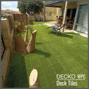 <b>Artificial Grass Tiles</b> - Premium Interlocking Turf | DECKO (11.8" x 11.8" x 0.8" tile) - (One Piece)