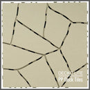Deck Tiles - BEIGESTONE - Interlocking PP Flooring - High End Polypropylene | 100% Recyclable | DECKO Lite (12" x 12" x 0.78" tile)