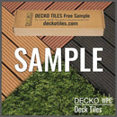 Deck Tile <b>Sample Pack</b> - Premium WPC Interlocking | DECKO - Free Delivery