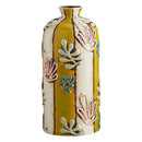 Deep Sea Ceramic Vase | Decorative Flower Bud Holder | 4" x 8"