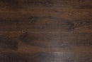 WPC Vinyl Rigid Core 9" Width 60" RL 8.5mm Thick, 1.5mm IXPE, Deep Espresso, Romulus Floors - Mazzia Collection plank view top 2