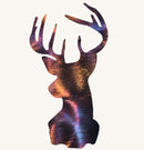 Deer Head Metal Art