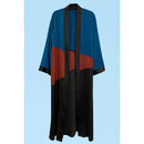 Desert Night Kimono Big Long Textured Satin Duster [Size SM Remaining]
