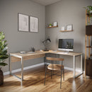 Custom L-Shaped Executive Desk 72" x 72" | Reversible Return