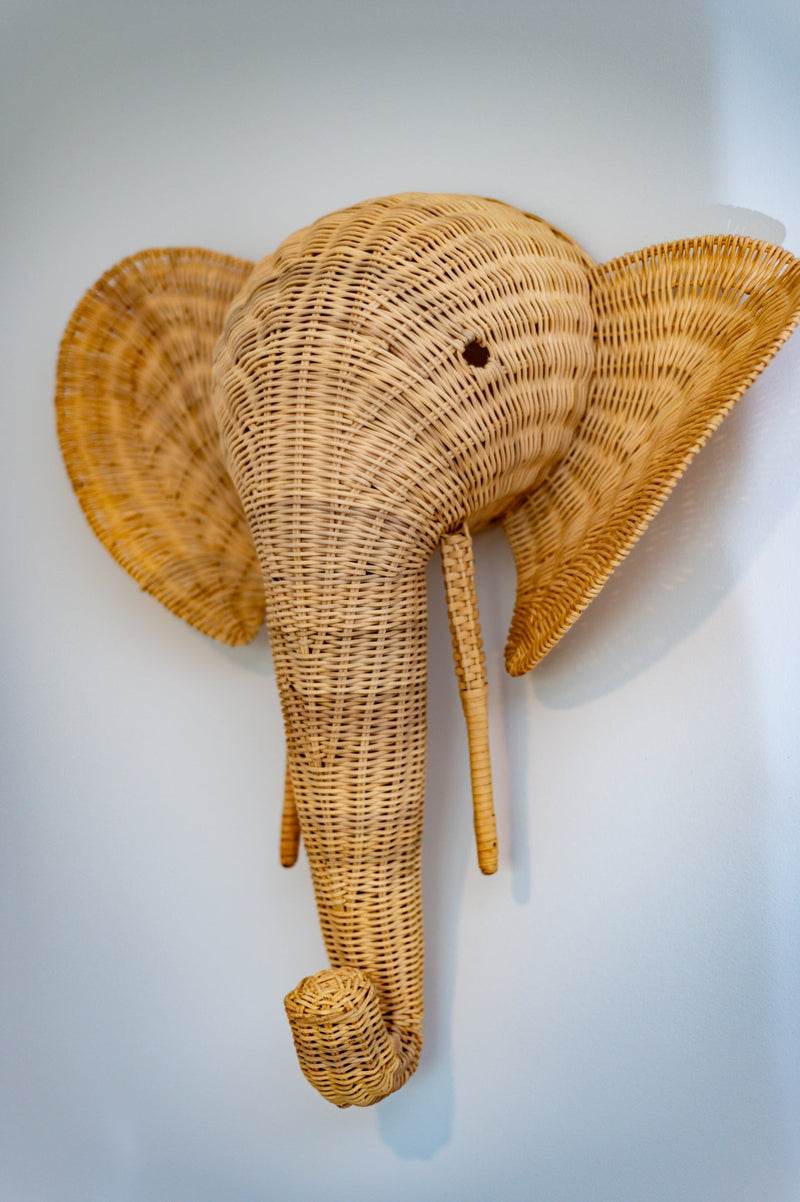 Elephant Head Wall Decor