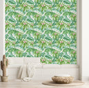 Voguish Green Palm Leaves Wallpaper Smart Quality