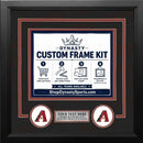 Arizona Diamondbacks Custom MLB Baseball 11x14 Picture Frame Kit (Multiple Colors)
