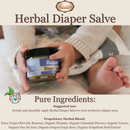 Herbal Baby Diaper Cream With Calendula, Cloth Diaper Safe, Unscented