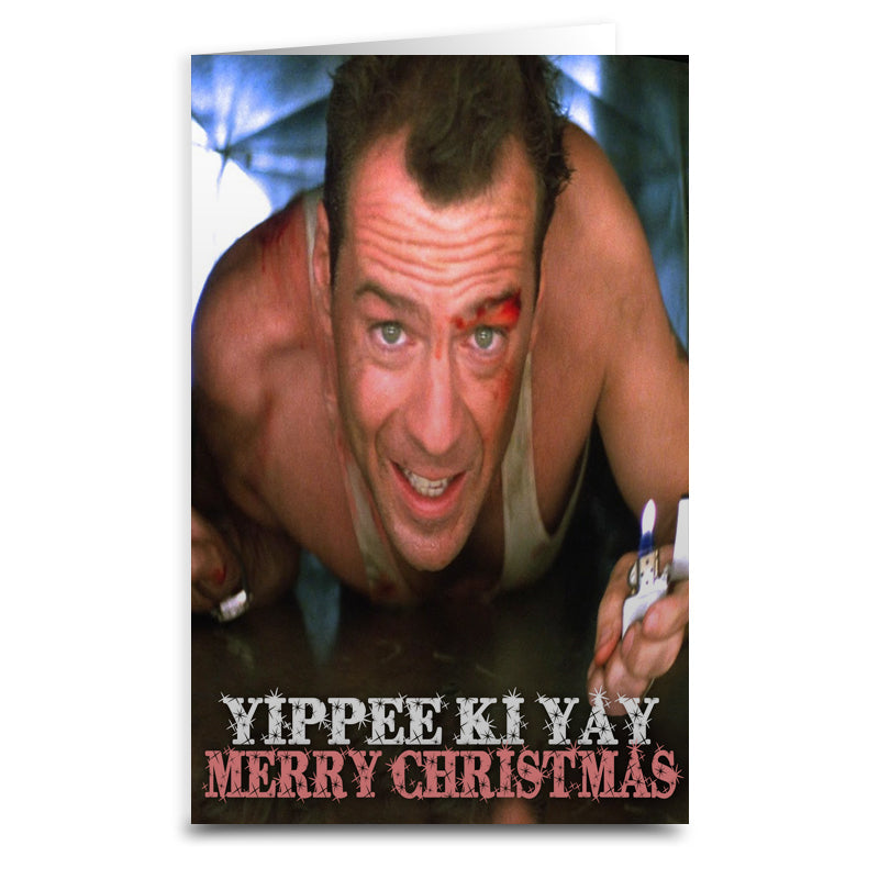 Die Hard "Yippee Ki Yay" Christmas Card