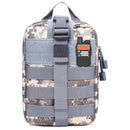 Ham Radio Go Bag with Tear-Away Velcro Back - Molle Compatible, Multi-Pocket Design for Radios, Cables, and Gear