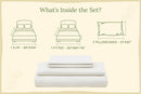 Organic Sateen Bed Sheets Set