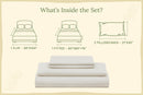 Organic Sateen Bed Sheets Set
