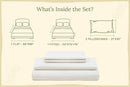 Organic Sateen Bed Sheets Set