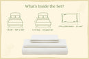 Organic Sateen Bed Sheets Set