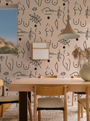 Neutral Nudes Wallpaper, nude and black