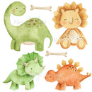 Dinosaur Decals - Fabric Nursery Wall Art Decal