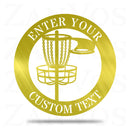 Disc Golf Monogram