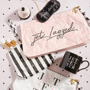 Do Not Disturb Eye Mask + Out of Service Stemless Wine Glass Gift Set