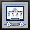 Los Angeles Dodgers Custom MLB Baseball 11x14 Picture Frame Kit (Multiple Colors)
