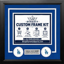 Los Angeles Dodgers Custom MLB Baseball 11x14 Picture Frame Kit (Multiple Colors)