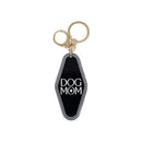 Dog Mom Retro Motel Keychain