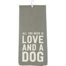 Dogs Welcome Box Sign And Dish Towel Set | Gift for Her