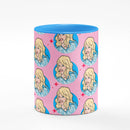 Dolly Parton Mug with Blue Interior | 11oz