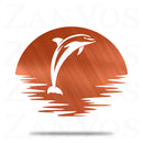 Dolphin Jumping Wall Art