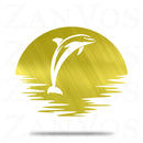 Dolphin Jumping Wall Art