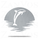 Dolphin Jumping Wall Art